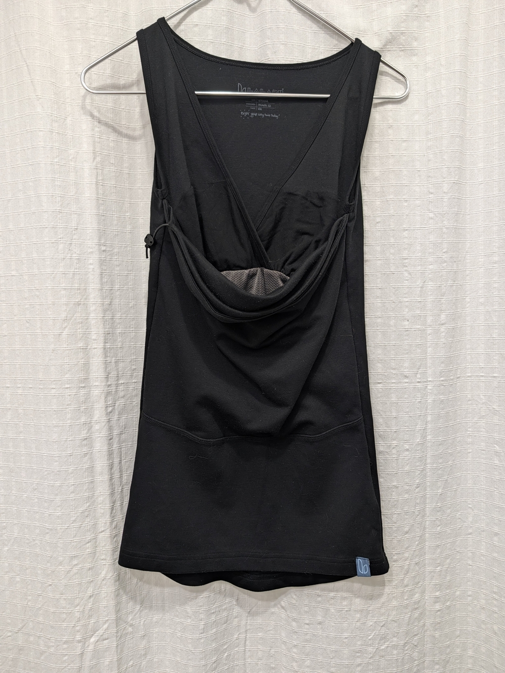 Lalabu Baby Wearing Tank Size Medium Black